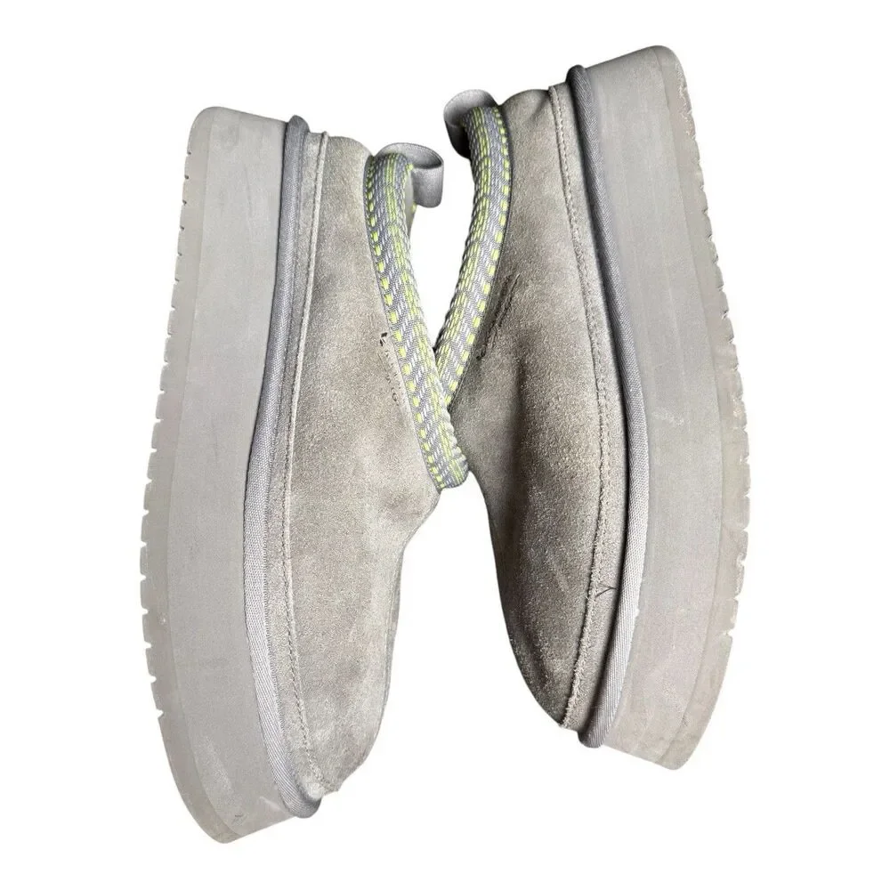 Ugg Koolaburra Women's Burree Grey Platform Slipper Cloud Size 10 Style#1159750